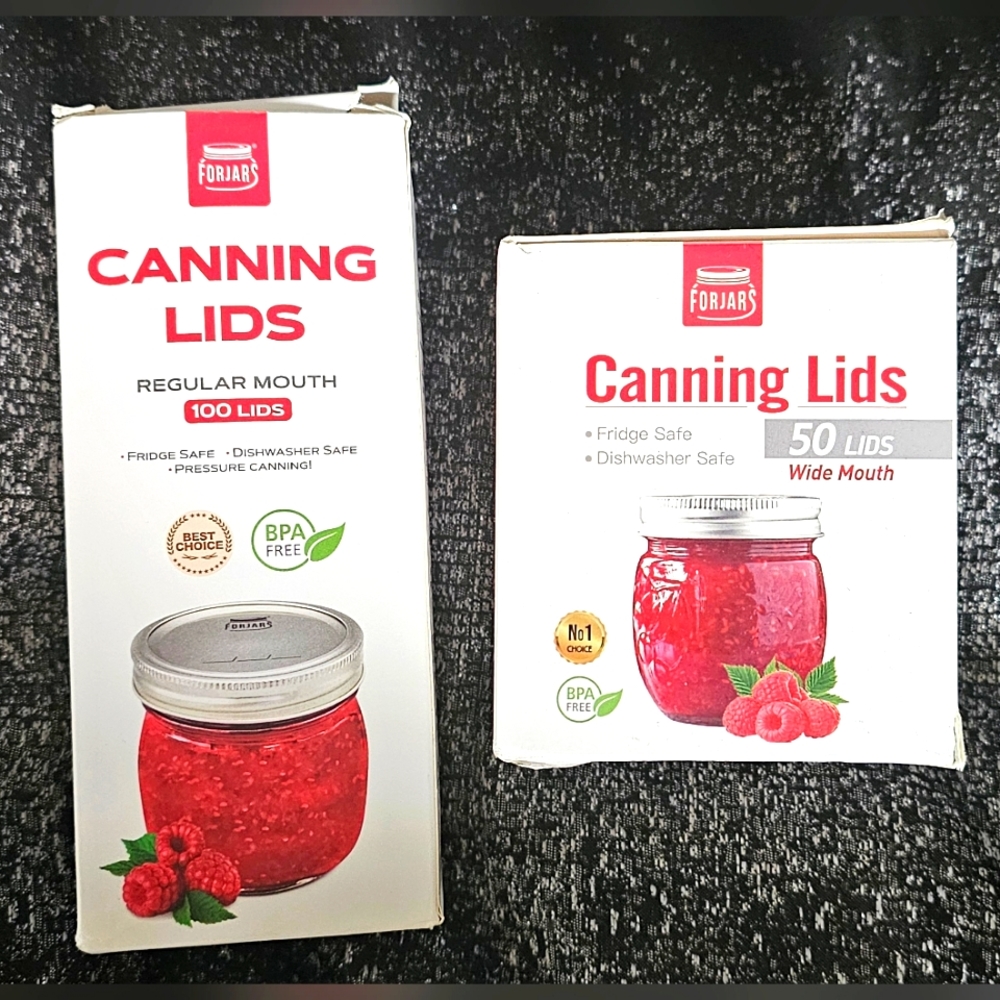 NEW! 150PC Canning Lids!